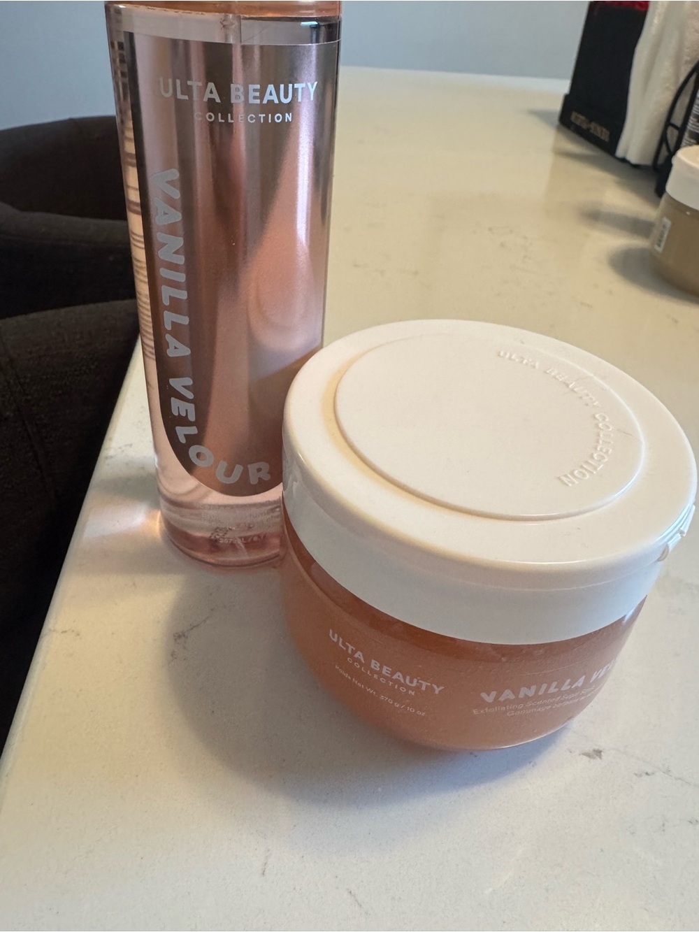 Ulta Beauty Vanilla Velour Fragrance Mist & Body scrub